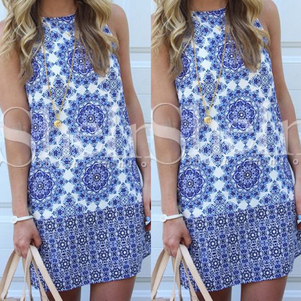 Mandala Pattern Dress